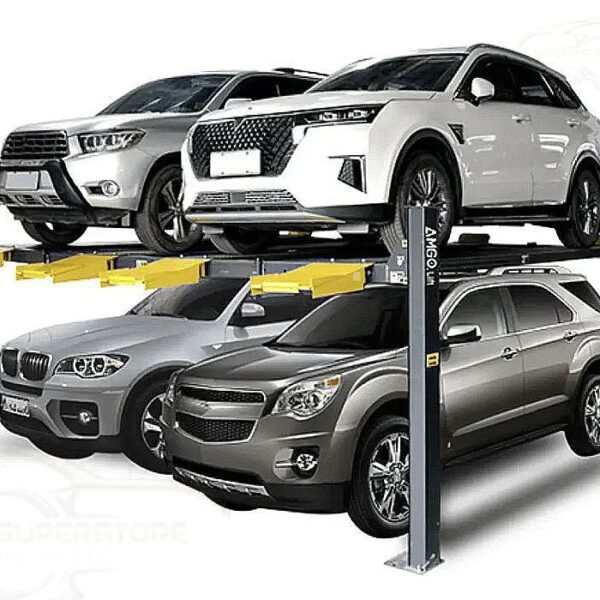 Amgo 409-DPX 9,000 lb Double Parking 4 Post Lift